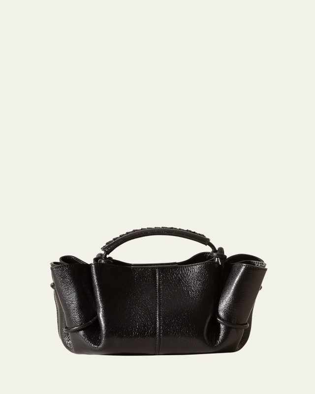 Arta Mini Leather Top-Handle Bag